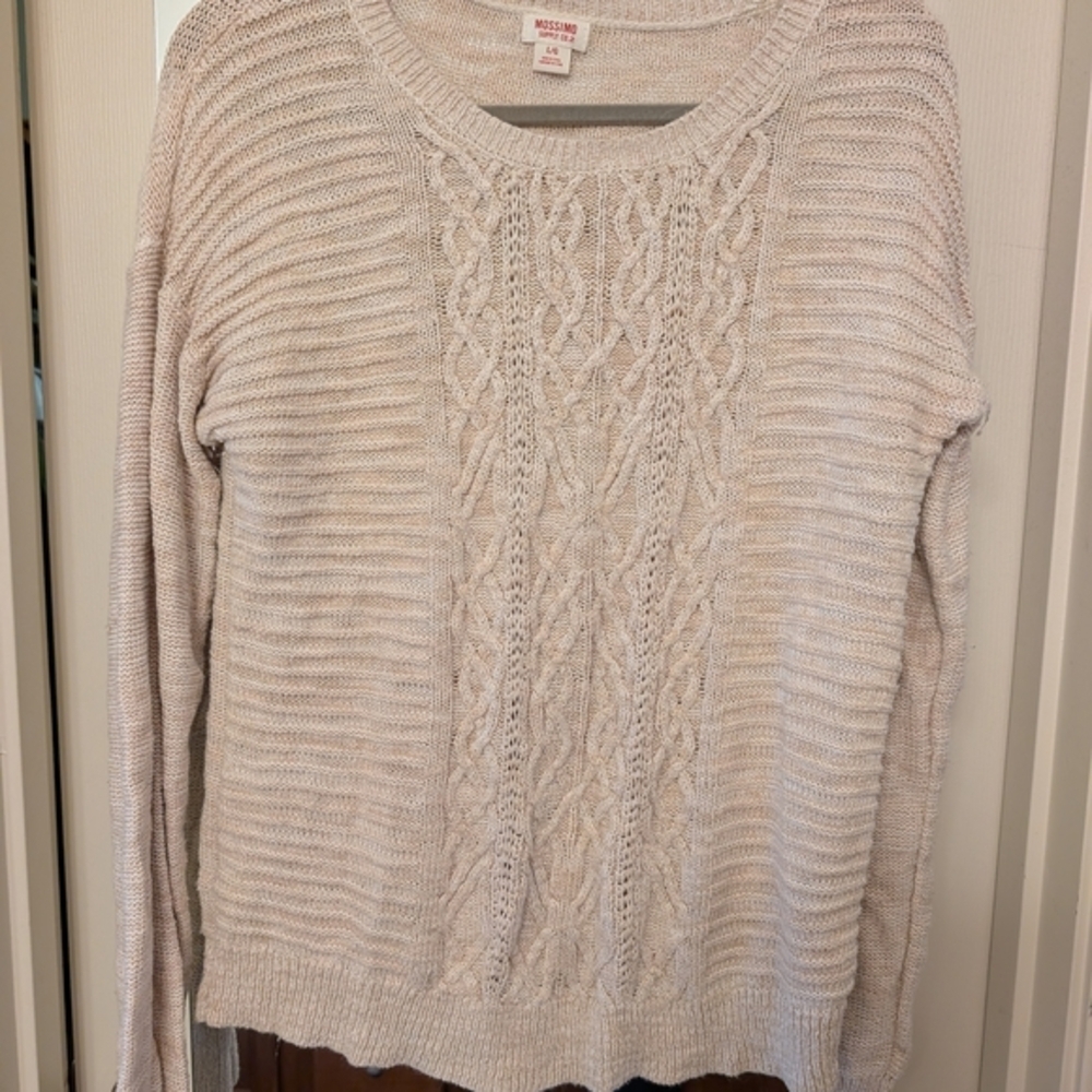 Mossimo Supply Co. Women's Cream Sweater